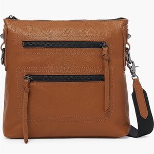 Botkier Cognac Leather Crossbody Bag